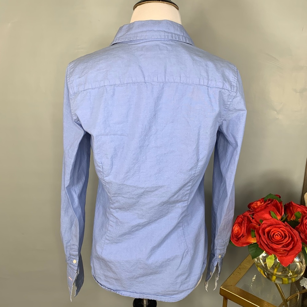 Tommy Hilfiger button down top A67 - Picture 4 of 5